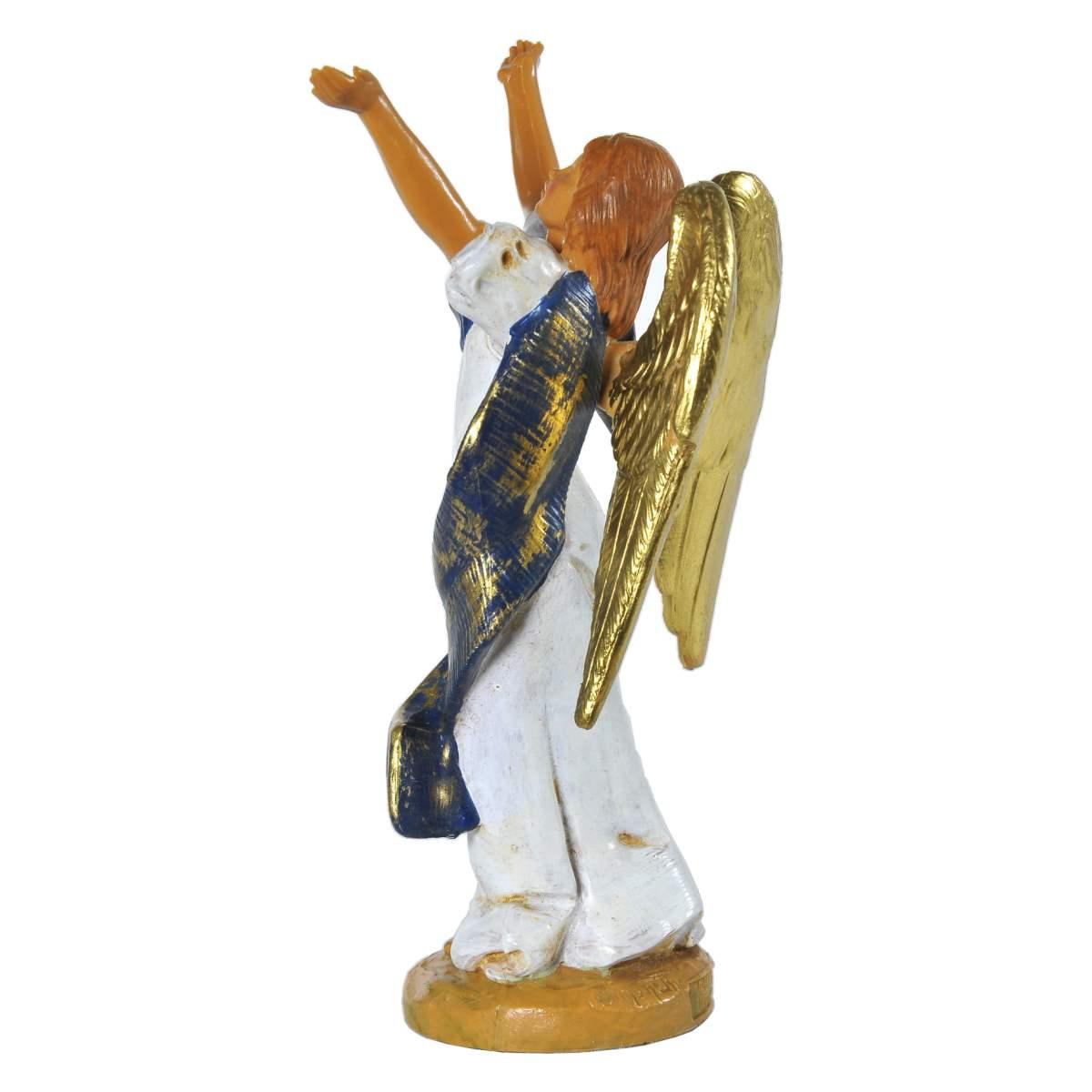 Statua cm.12 Angelo con Mani Alte | Fontanini