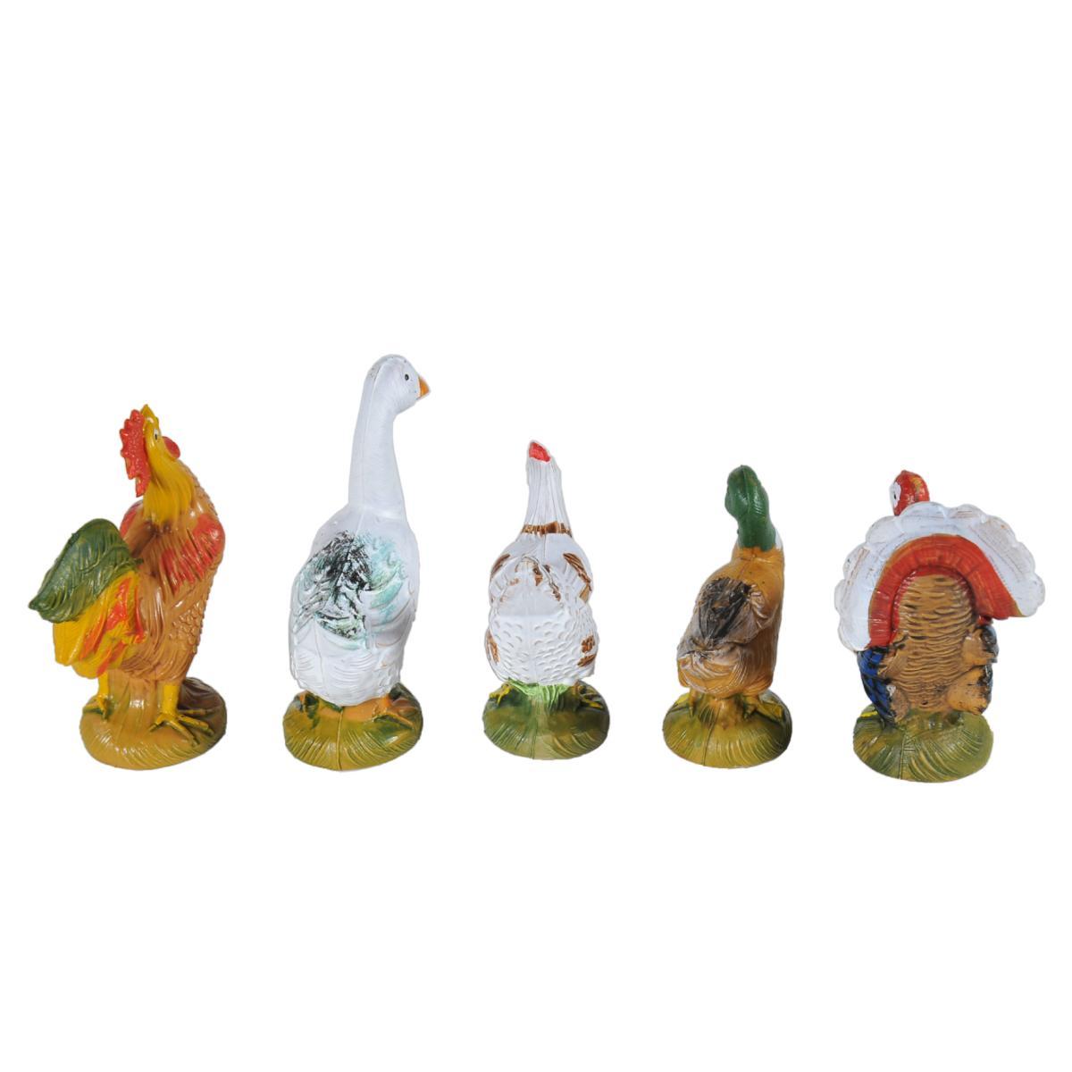 Statua cm.12 Gallinacei Assortiti Set pz.5 | Fontanini