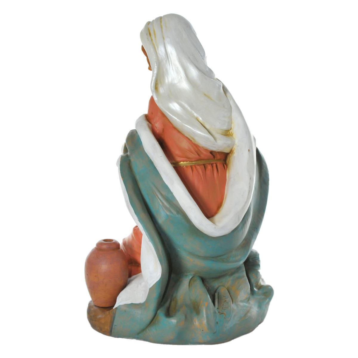 Statua presepe 45 cm madonna inginocchiata