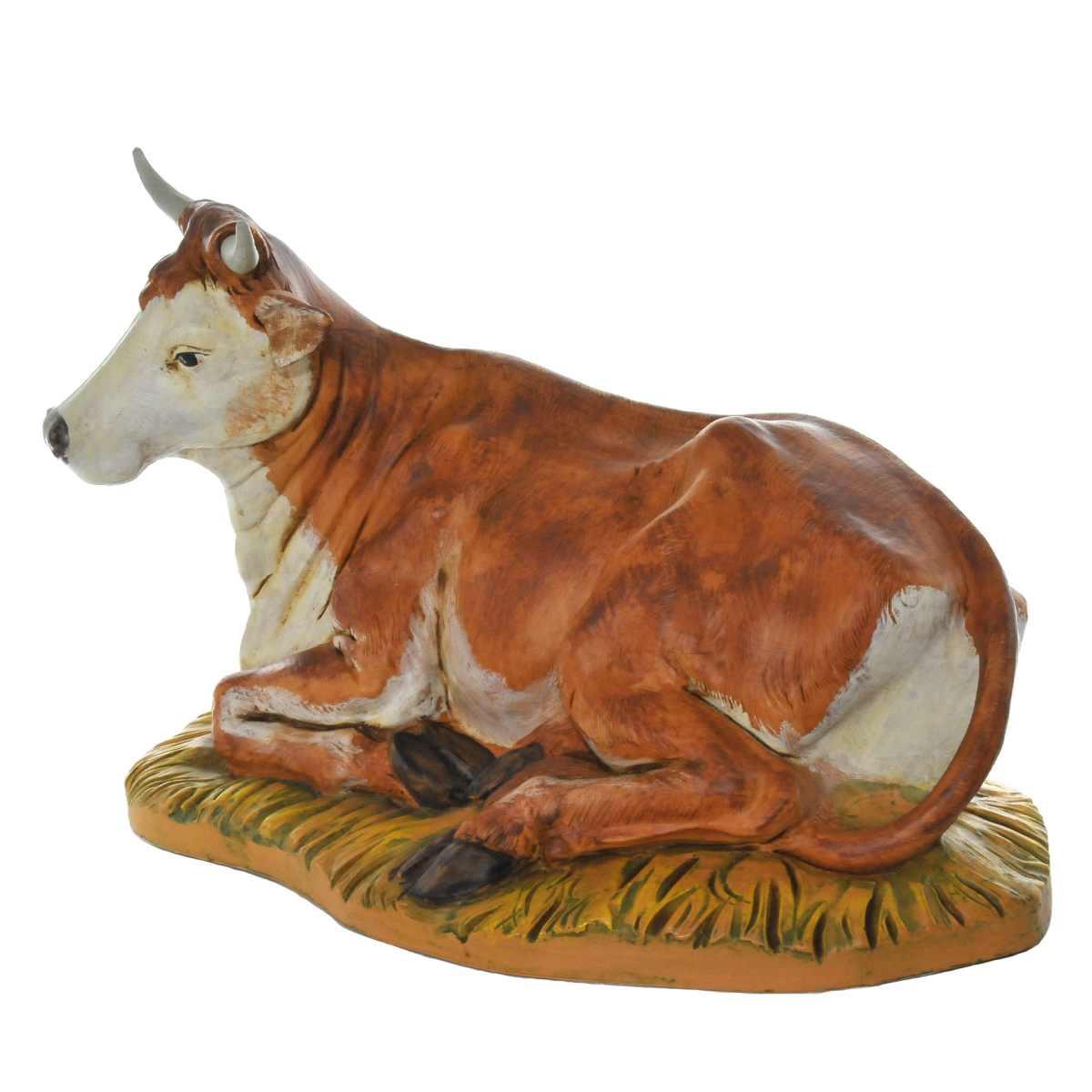 Statua cm.45 Bue Sdraiato | Fontanini