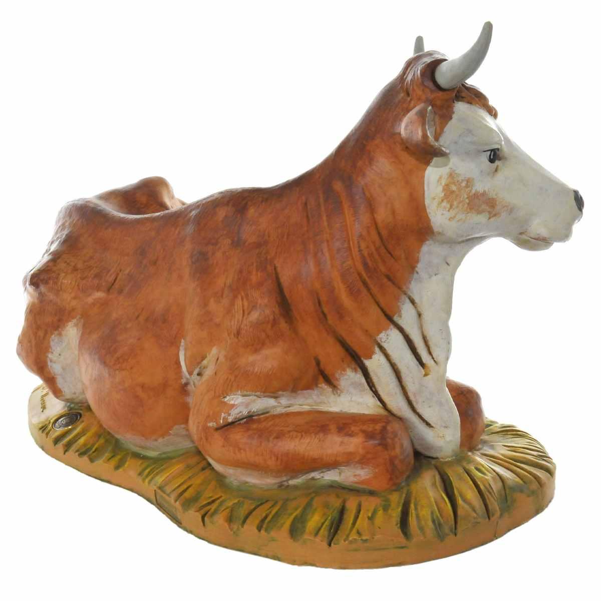 Statua cm.45 Bue Sdraiato | Fontanini