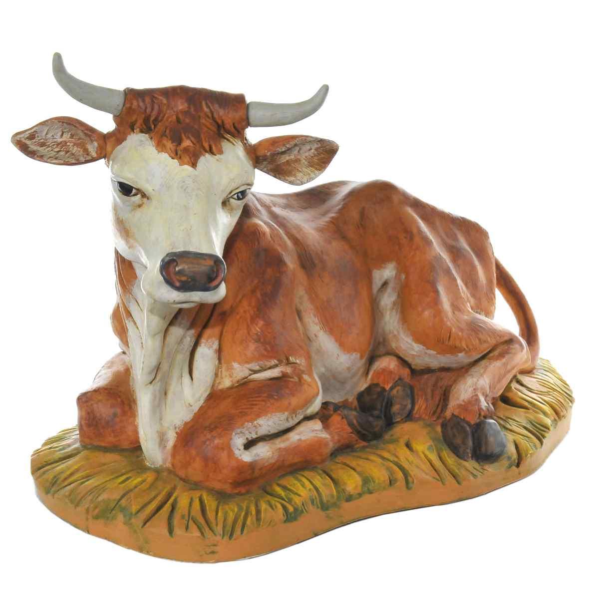 Statua cm.45 Bue Sdraiato | Fontanini