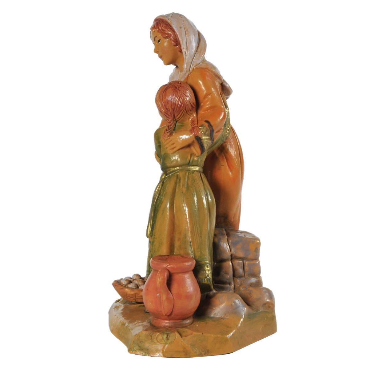 Statua cm.12 Darah e Grace Madre e Figlia | Fontanini