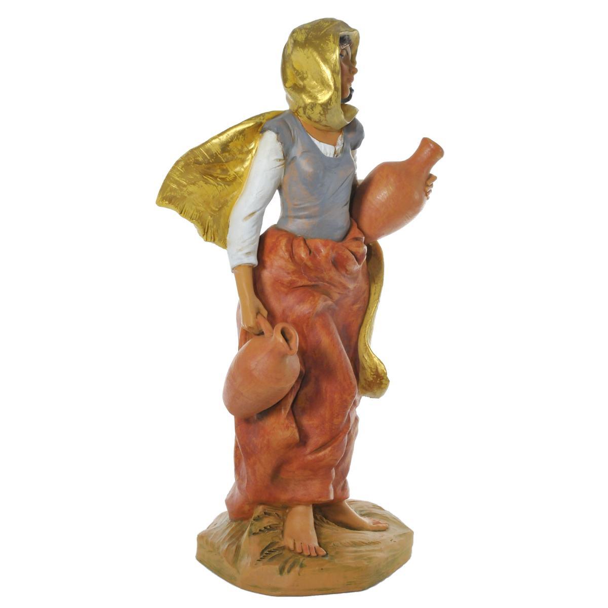 Statua cm.45 Pastorella con 2 Anfore | Fontanini