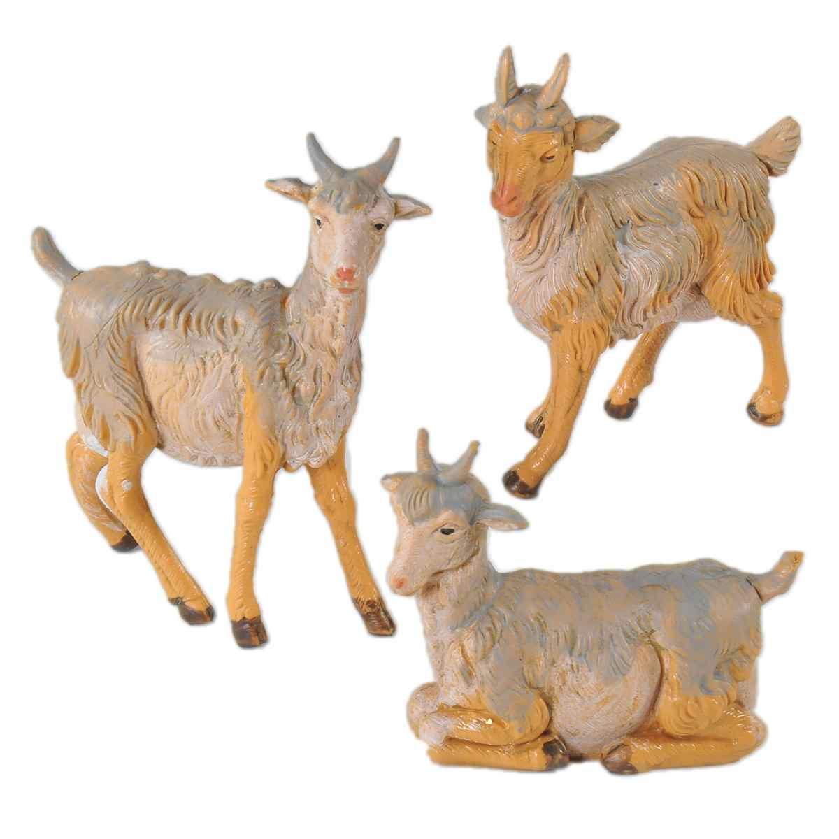Statua cm.12 Caprette Set pz.3 | Fontanini