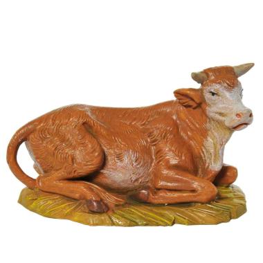 Statua cm.12 Bue Seduto | Fontanini