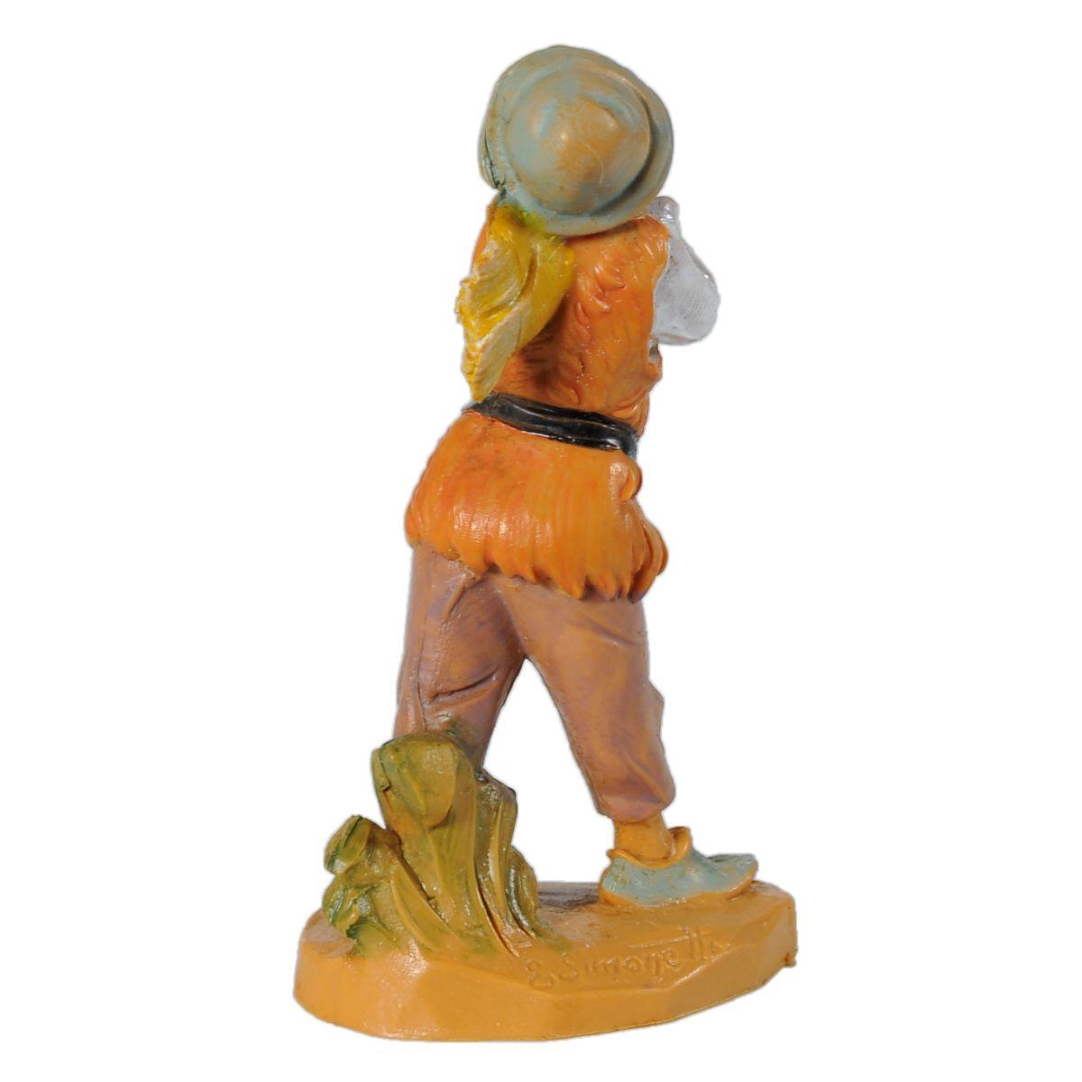 Statua cm.6,5 Pastore con Flauto | Fontanini