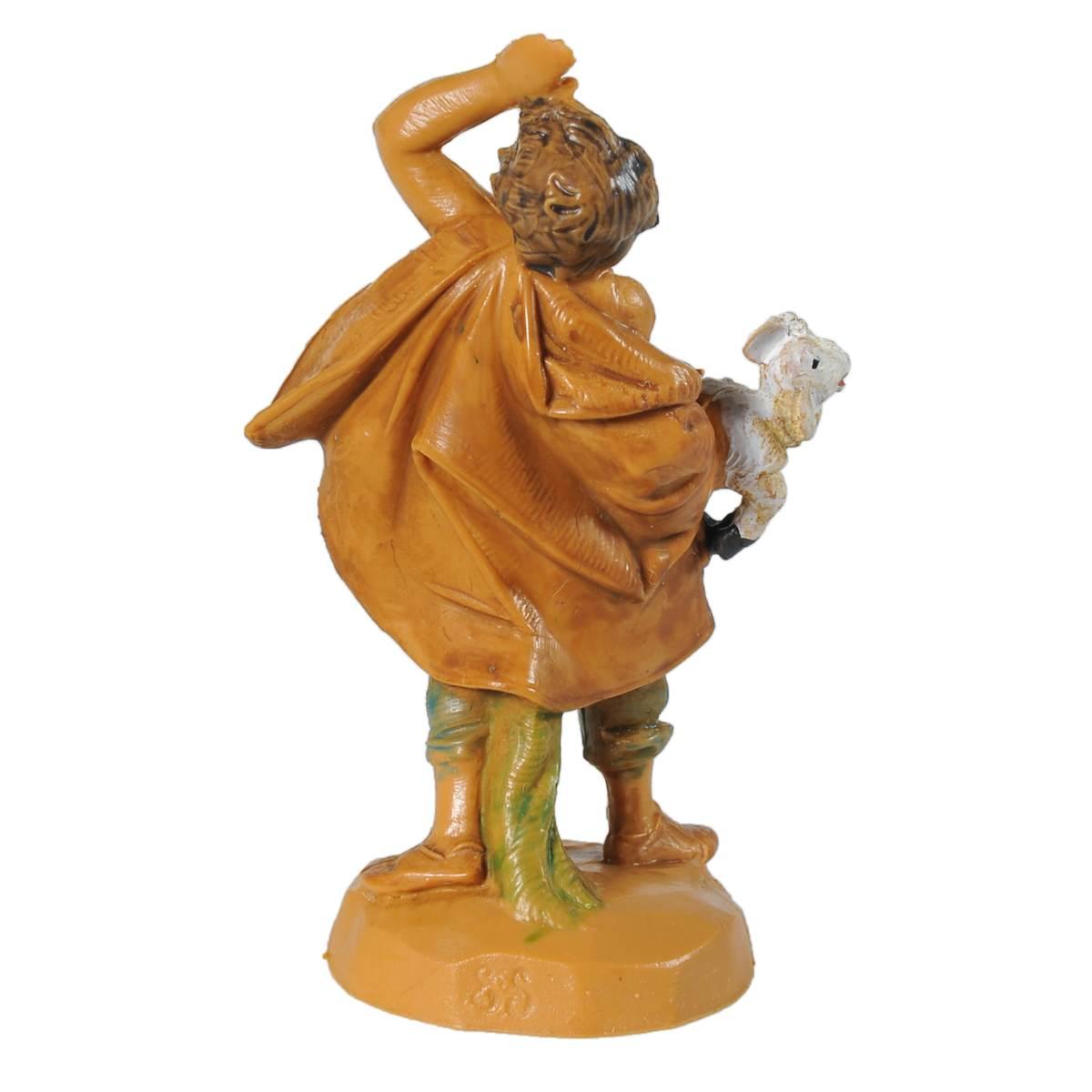 Statua cm.6,5 Pastore con Pecora | Fontanini