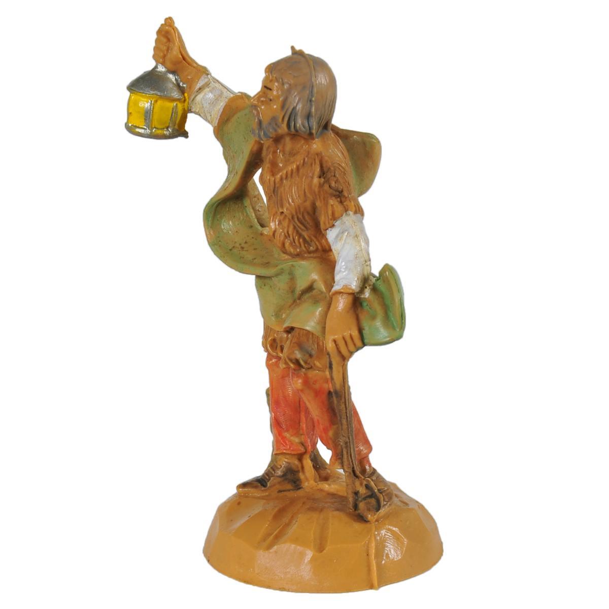 Statua cm.6,5 Pastore con Lanterna | Fontanini