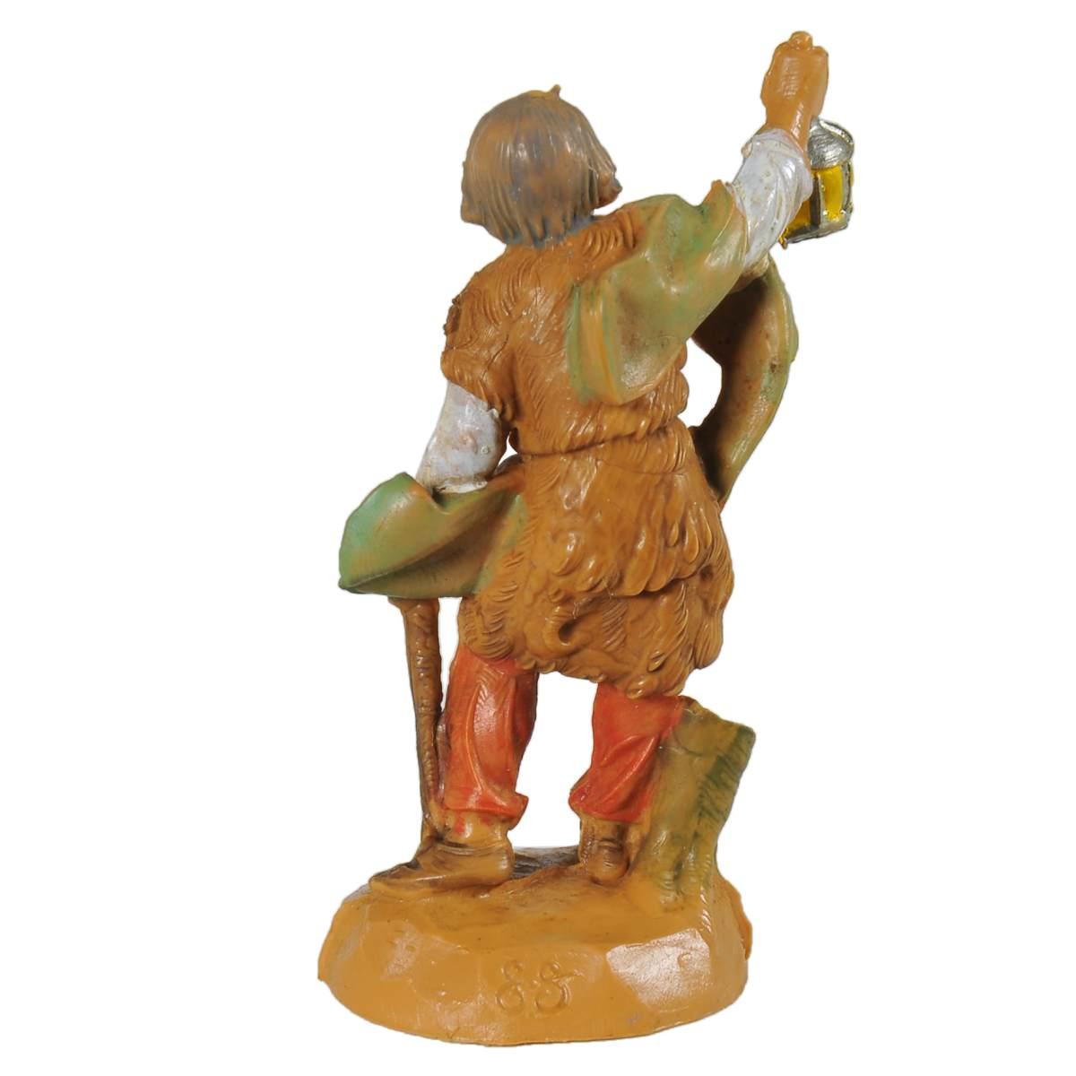 Statua cm.6,5 Pastore con Lanterna | Fontanini