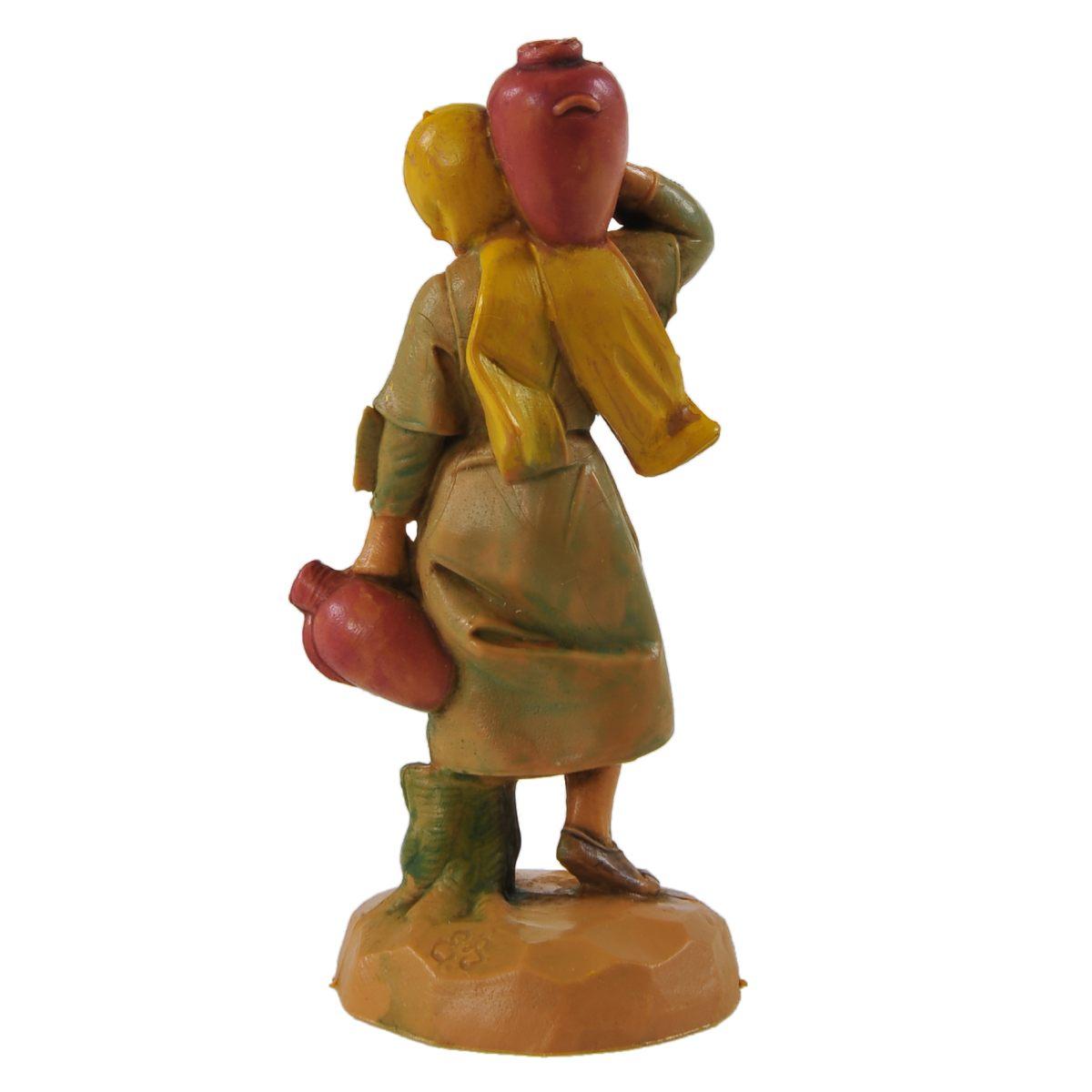 Statua cm.6,5 Pastorella con Brocche | Fontanini