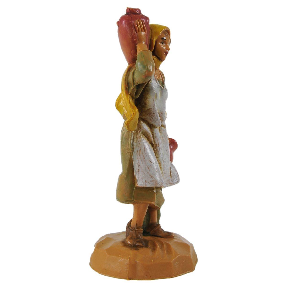 Statua cm.6,5 Pastorella con Brocche | Fontanini