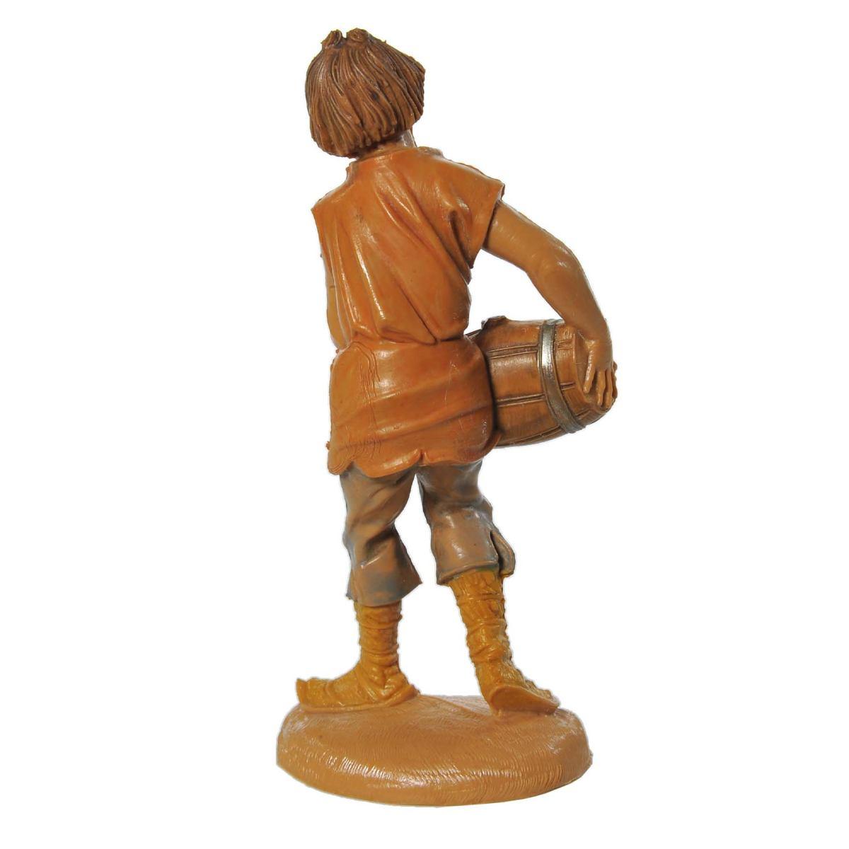 Statua cm.10 Pastore con Botte | Fontanini