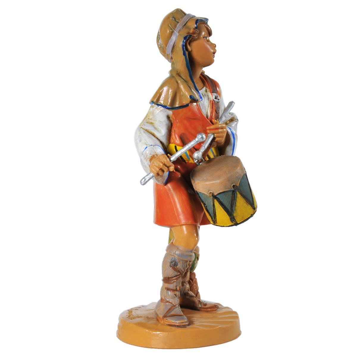 Statua cm.12 Pastore con Tamburo | Fontanini