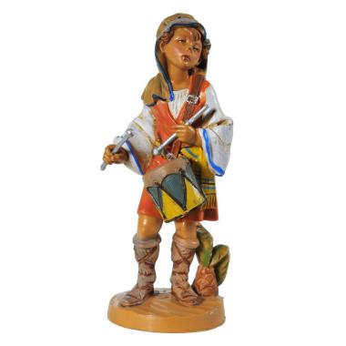 Statua cm.12 Pastore con Tamburo | Fontanini