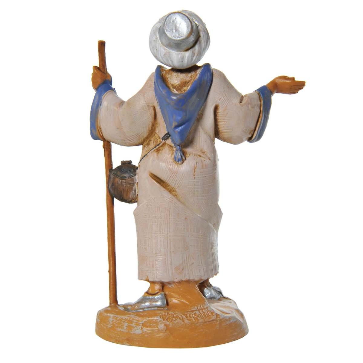 Statua cm.12 Pastore con Bastone | Fontanini