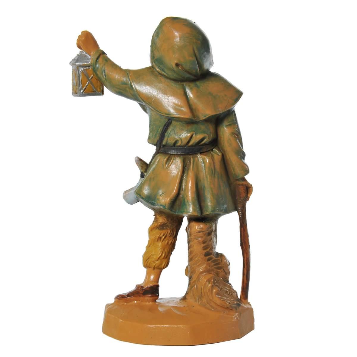 Statua cm.12 Pastore con Lanterna e Bastone | Fontanini