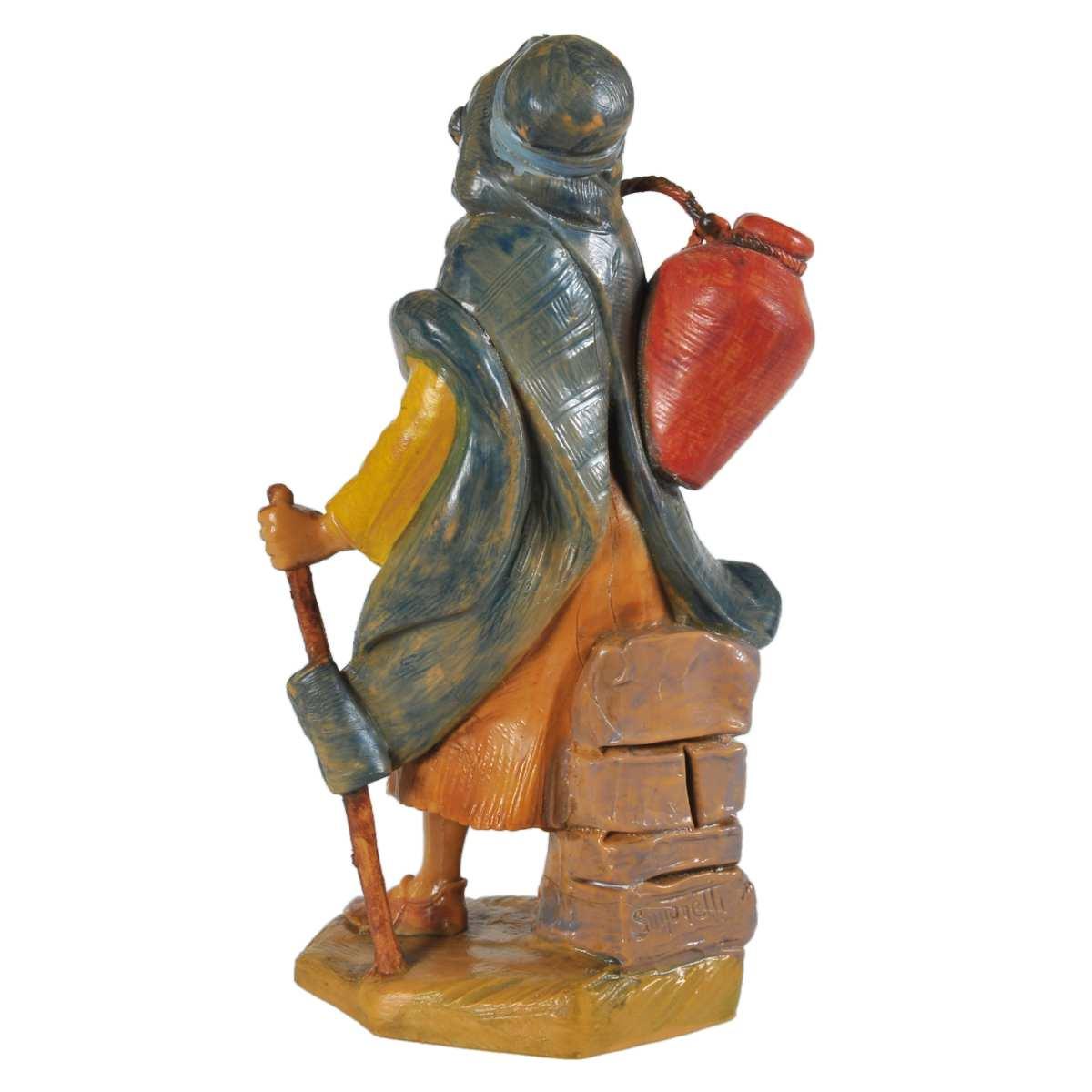 Statua cm.12 Pastore con Anfora | Fontanini