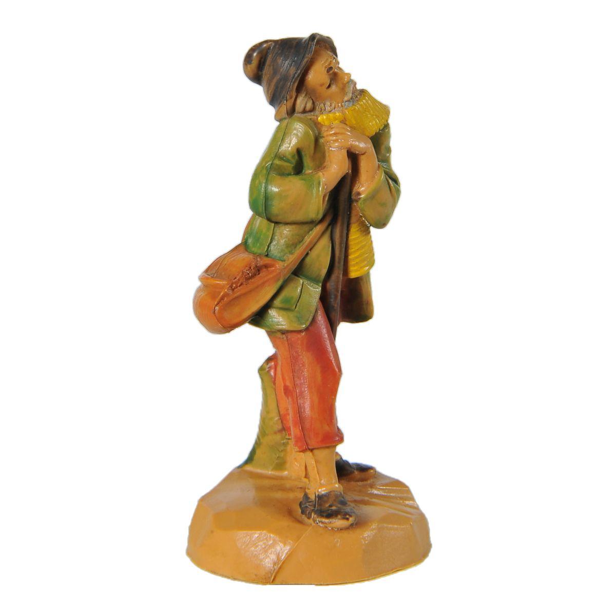 Statua cm.6,5 Pastore con Bastone | Fontanini