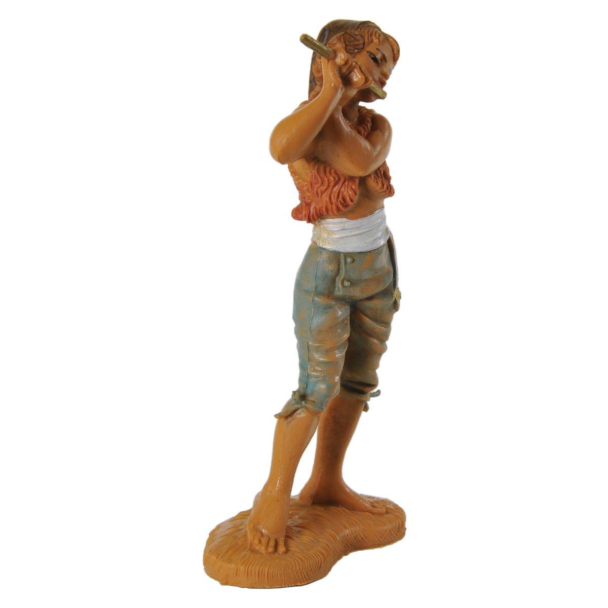 Statua cm.10 Pastore con Flauto | Fontanini