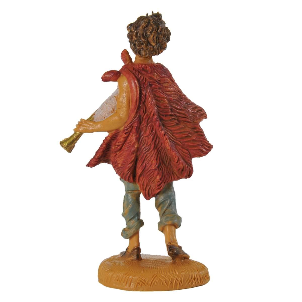 Statua cm.10 Pastore con Zampogna | Fontanini