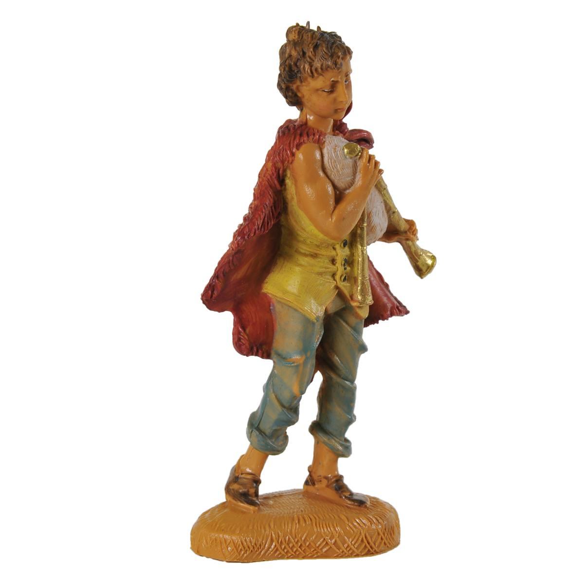 Statua cm.10 Pastore con Zampogna | Fontanini