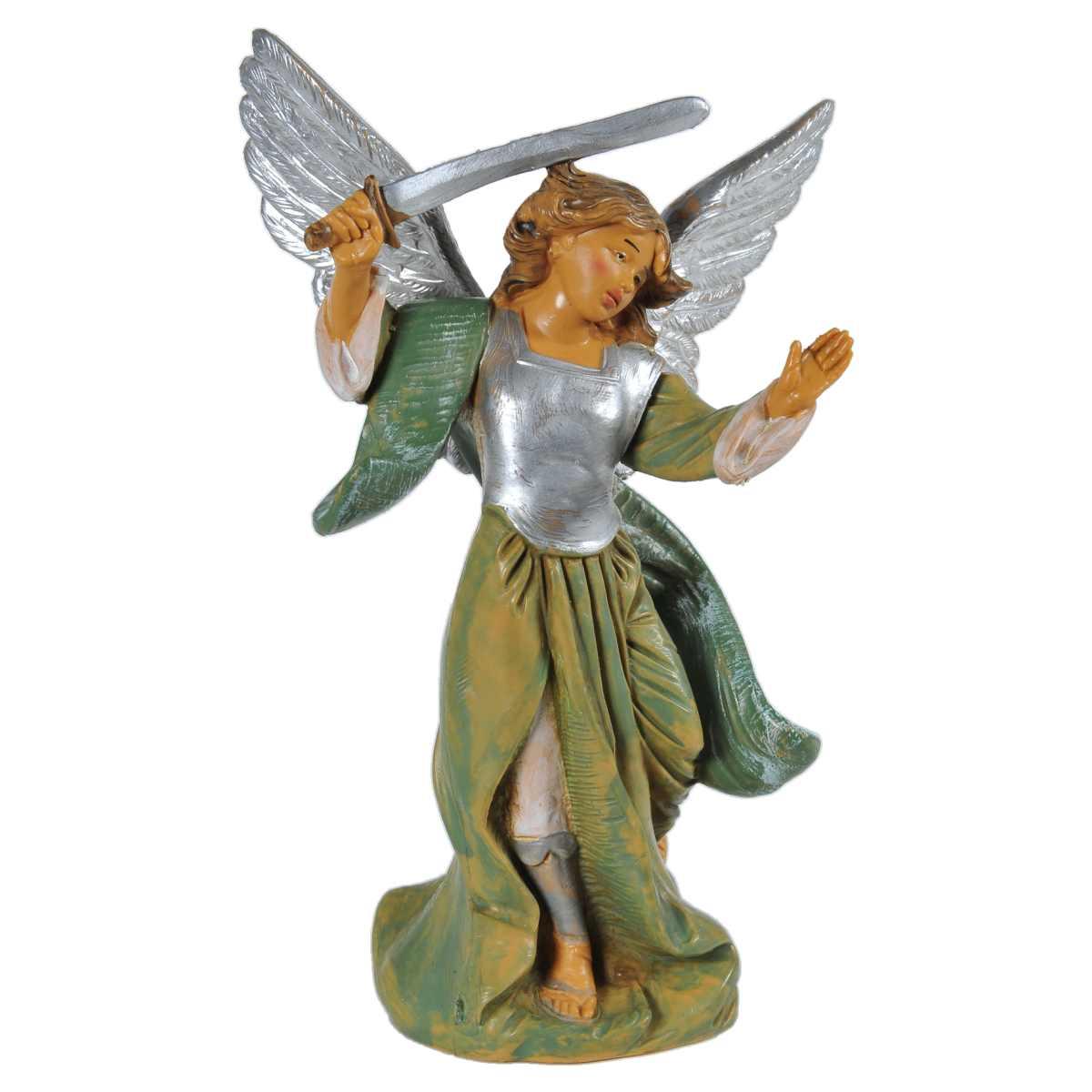 Statua cm.12 Angelo San Michele con Spada cm.9x5xH14 | Fontanini
