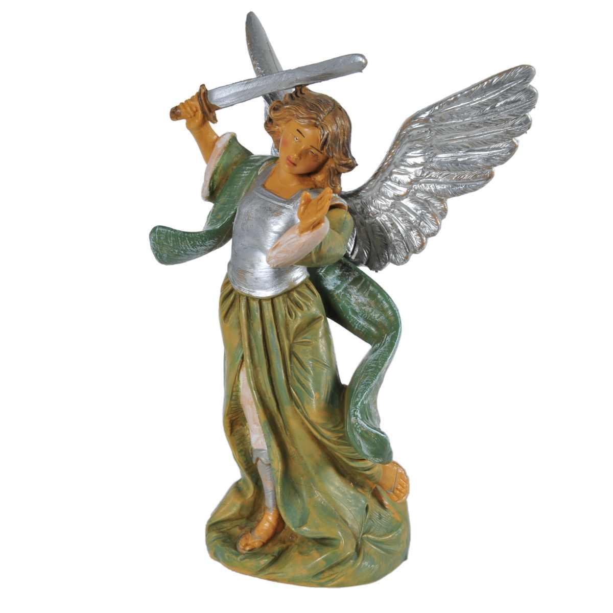 Statua cm.12 Angelo San Michele con Spada cm.9x5xH14 | Fontanini