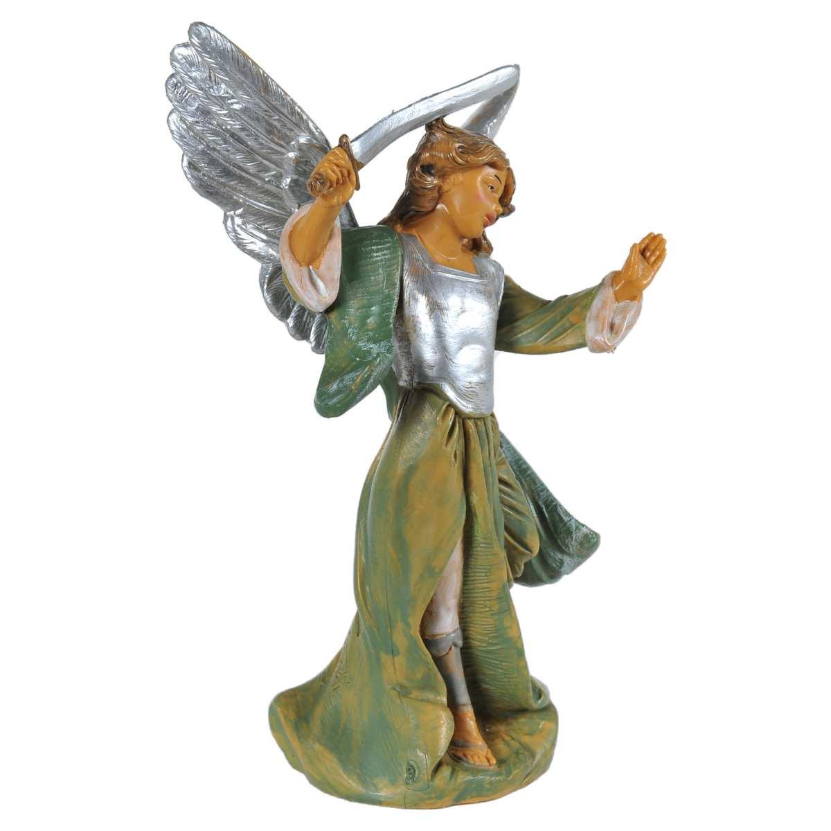 Statua cm.12 Angelo San Michele con Spada cm.9x5xH14 | Fontanini