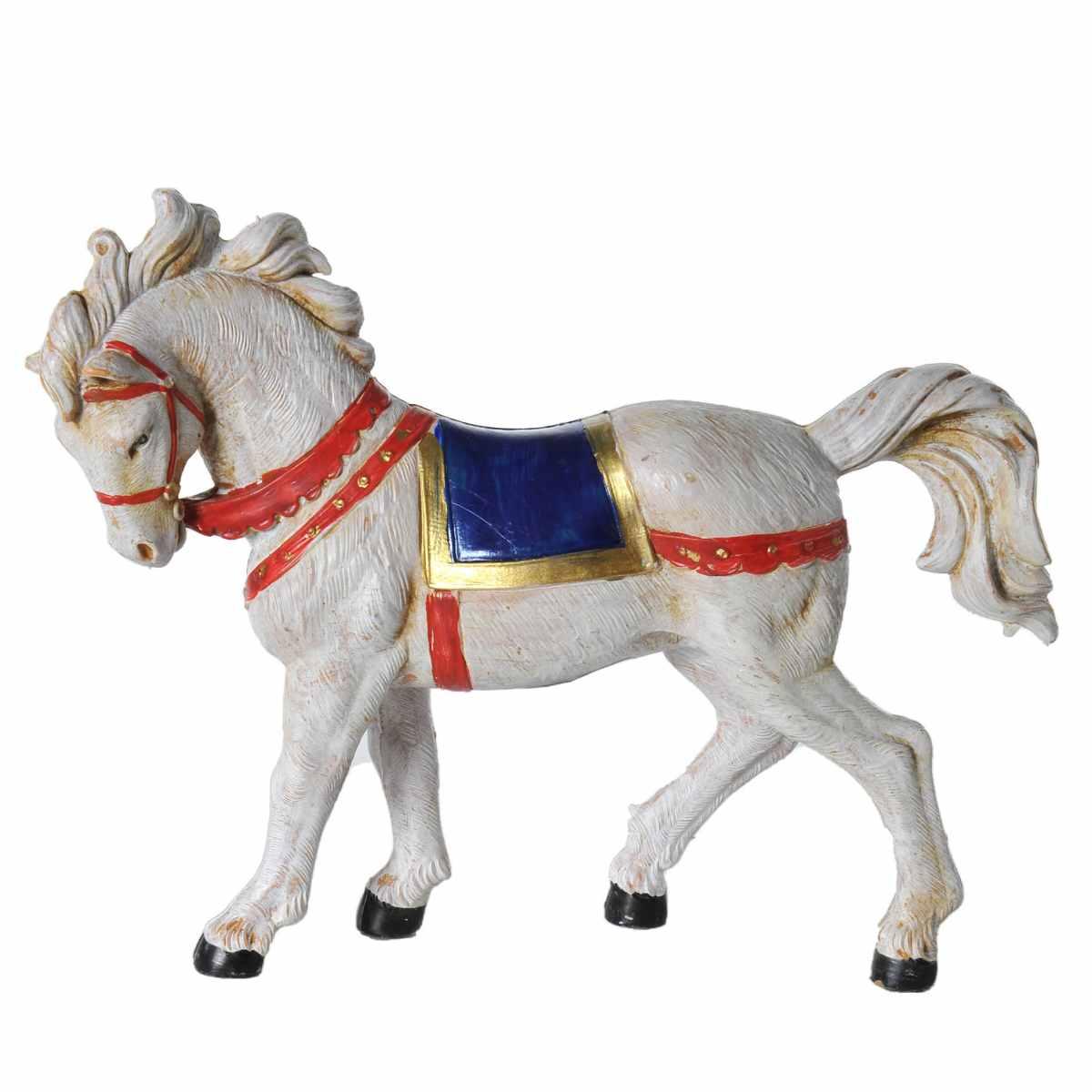 Statua cm.12 Cavallo Bianco | Fontanini