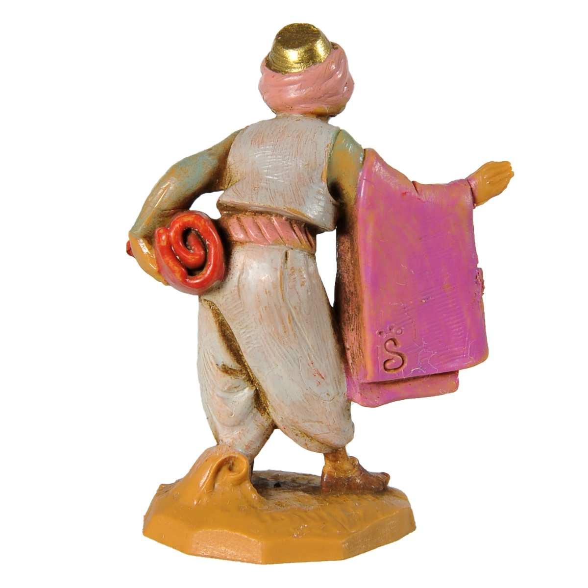 Statua cm.6,5 Pastore con Tappeti | Fontanini