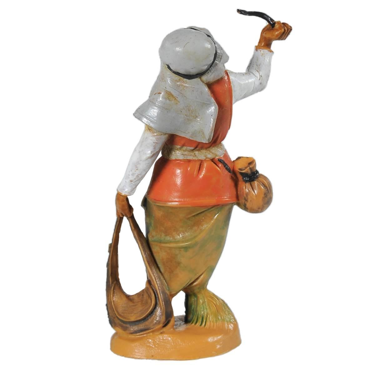 Statua cm.6,5 Pastore con Frusta | Fontanini