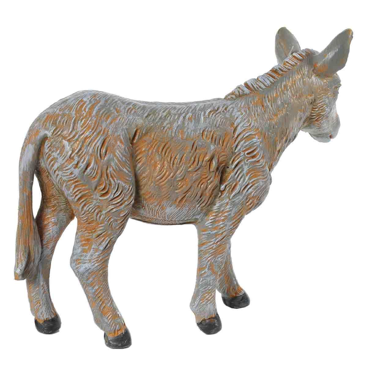 Statua cm.19 Asino in Piedi | Fontanini