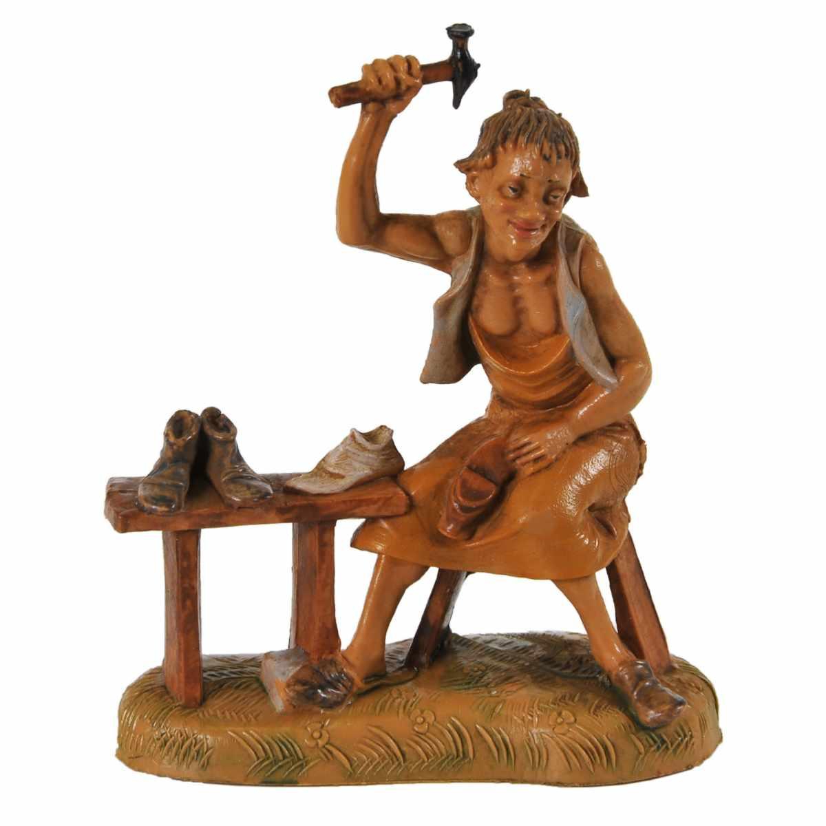 Statua cm.10 Pastori Doppi Assortiti Set pz.17 | Fontanini