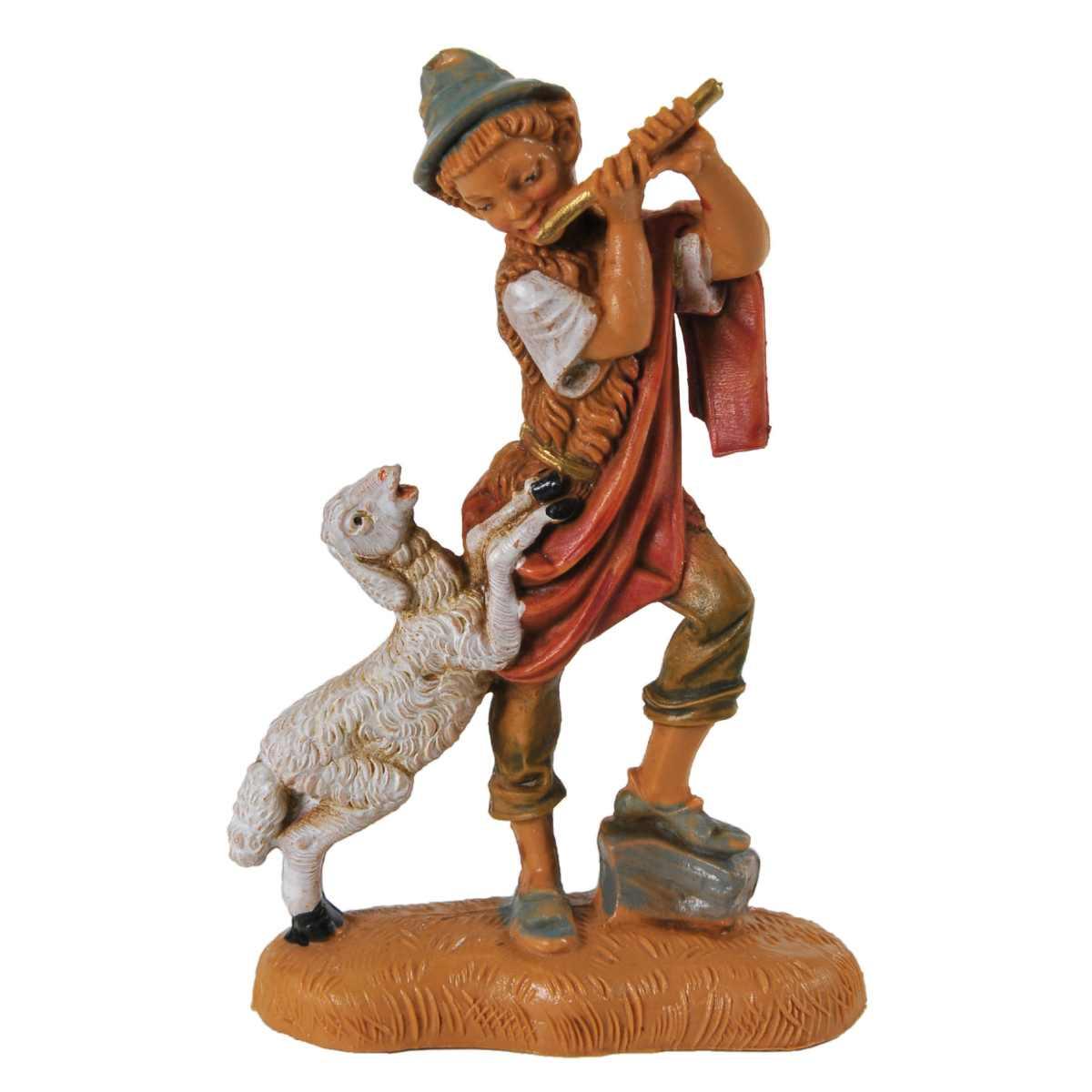 Statua cm.10 Pastori Doppi Assortiti Set pz.17 | Fontanini