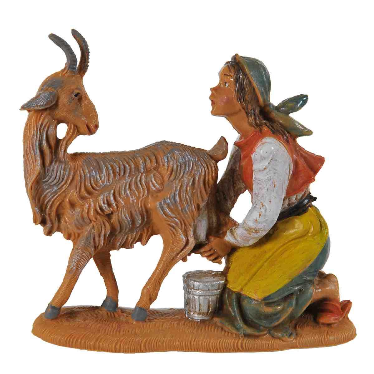 Statua cm.10 Pastori Doppi Assortiti Set pz.17 | Fontanini