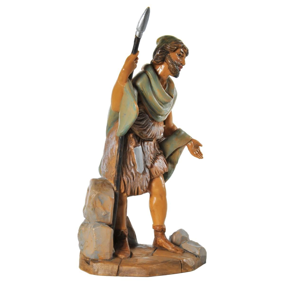 Statua cm.12 Cacciatore con Lancia e Pugnale. | Fontanini