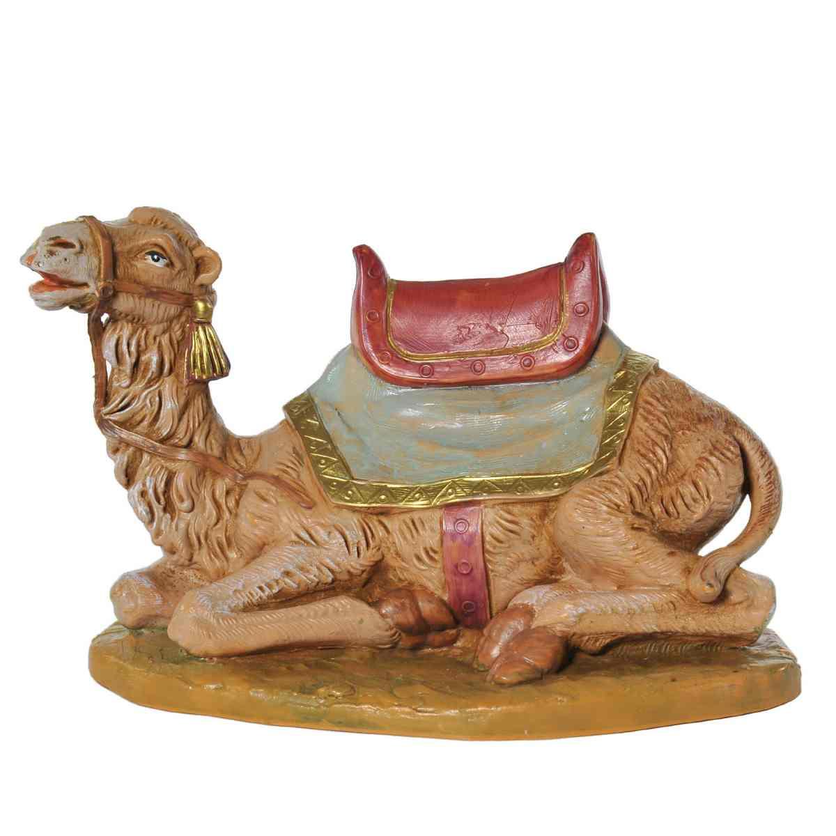 Statua cm.19 Cammello Sdraiato | Fontanini