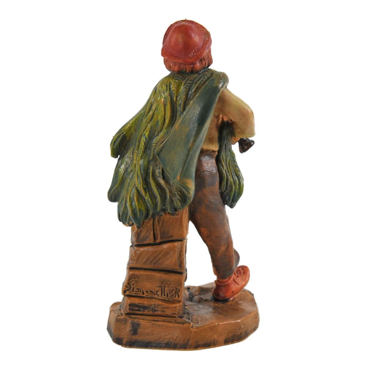 Statua cm.9,5 Pastore con Flauto | Fontanini