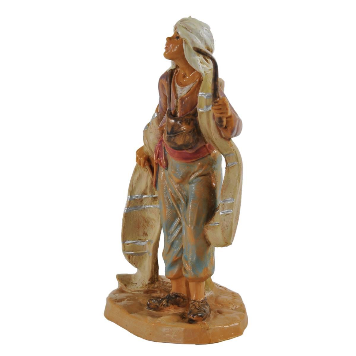 Statua cm.9,5 Pastore con Frusta | Fontanini