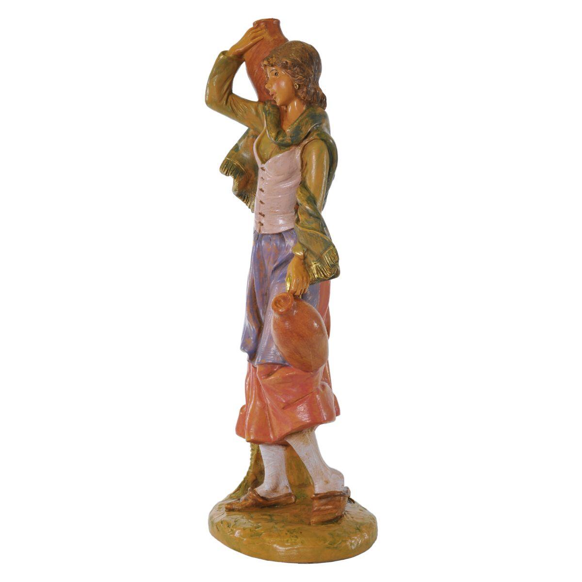 Statua cm.30 Pastorella con Brocche | Fontanini