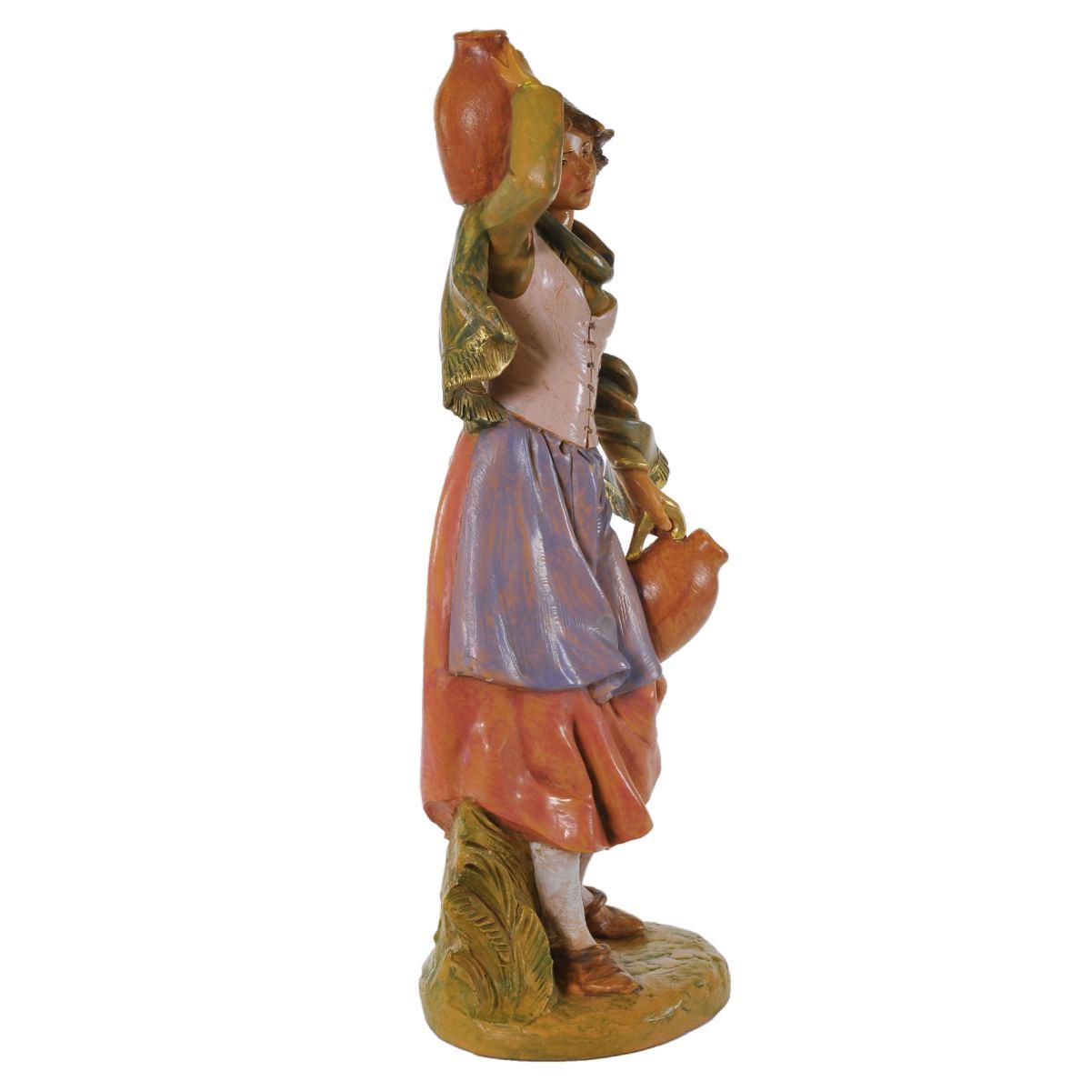 Statua cm.30 Pastorella con Brocche | Fontanini