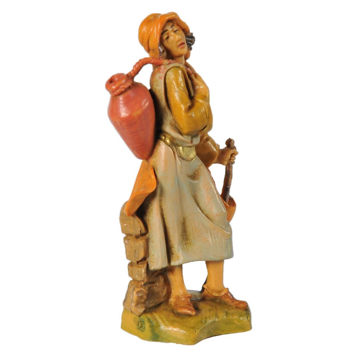 Statua cm.6,5 Pastore con Anfora e Bastone | Fontanini