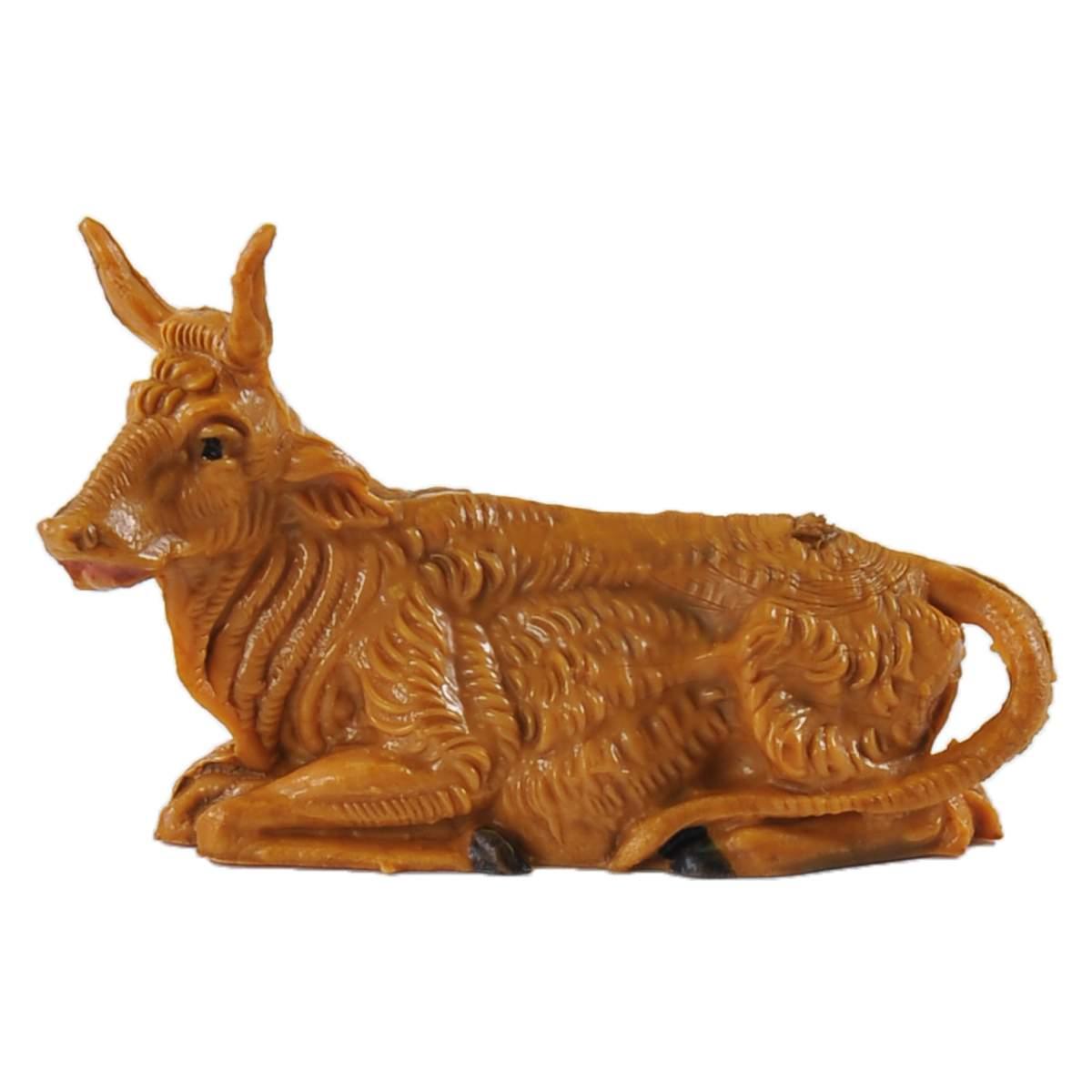 Statua cm.4 Bue Sdraiato | Fontanini