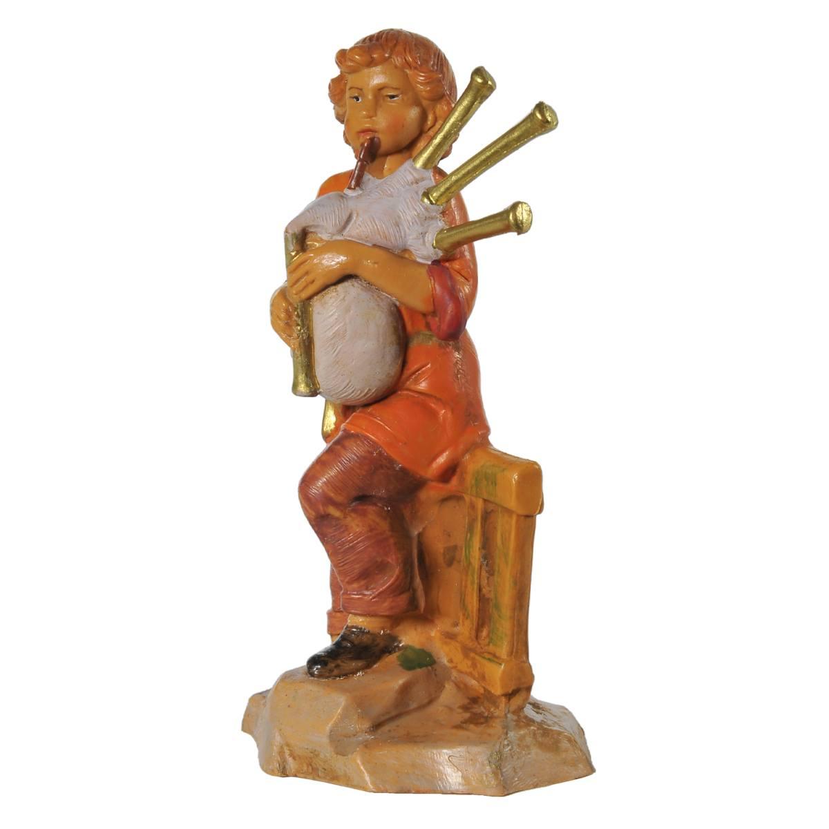 Statua cm.12 Pastore Ragazzo Zampognaro | Fontanini