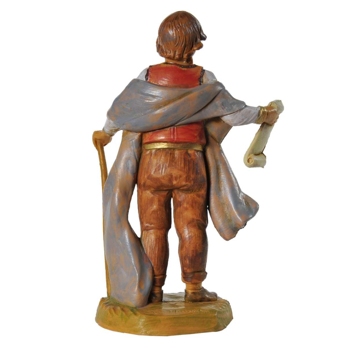 Statua presepe 12 cm direttore mercato