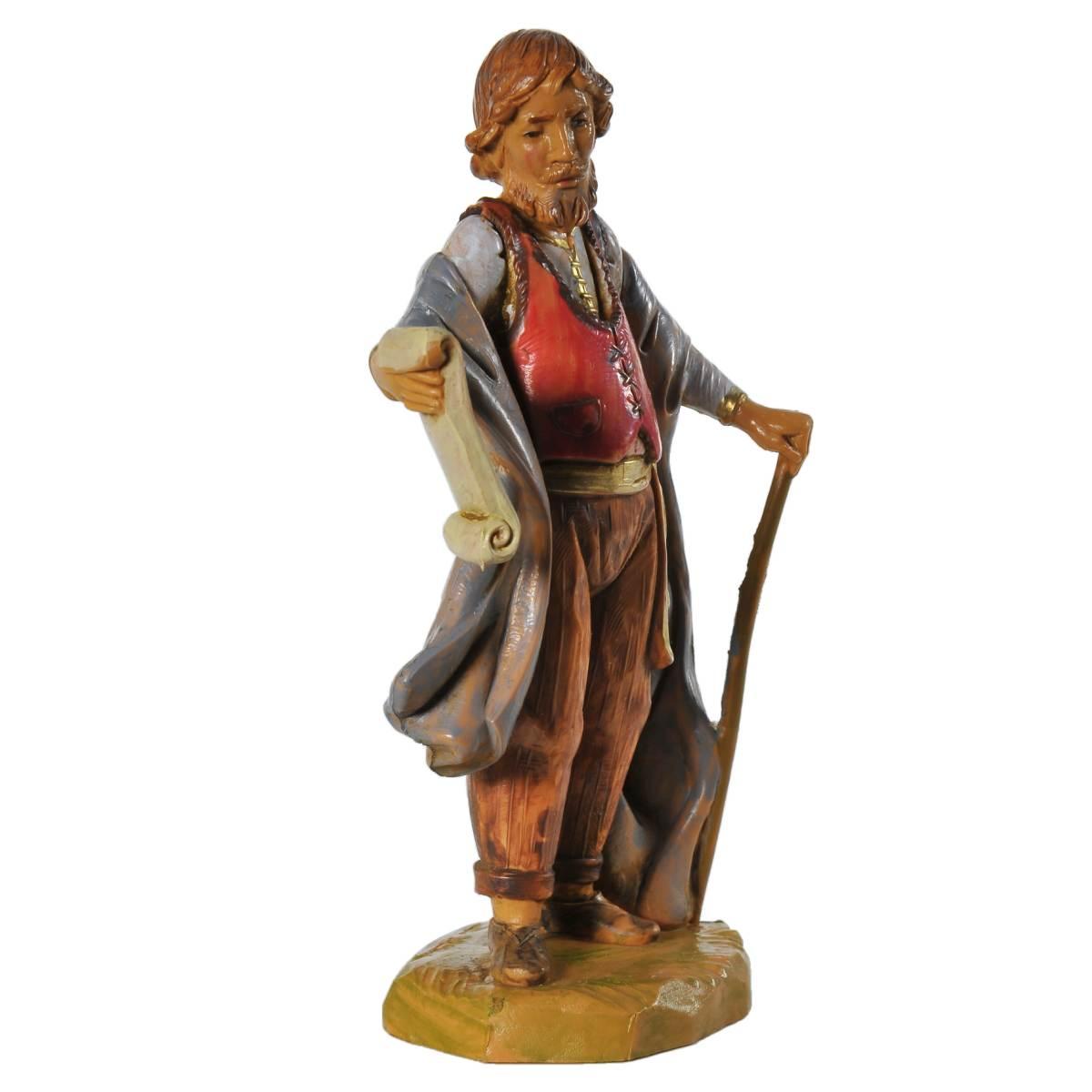 Statua presepe 12 cm direttore mercato