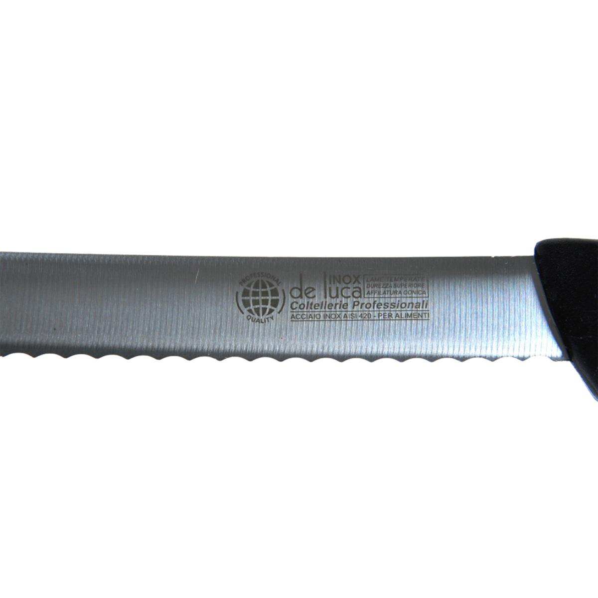 Coltello De Luca Pane Inox cm.24 | De Luca