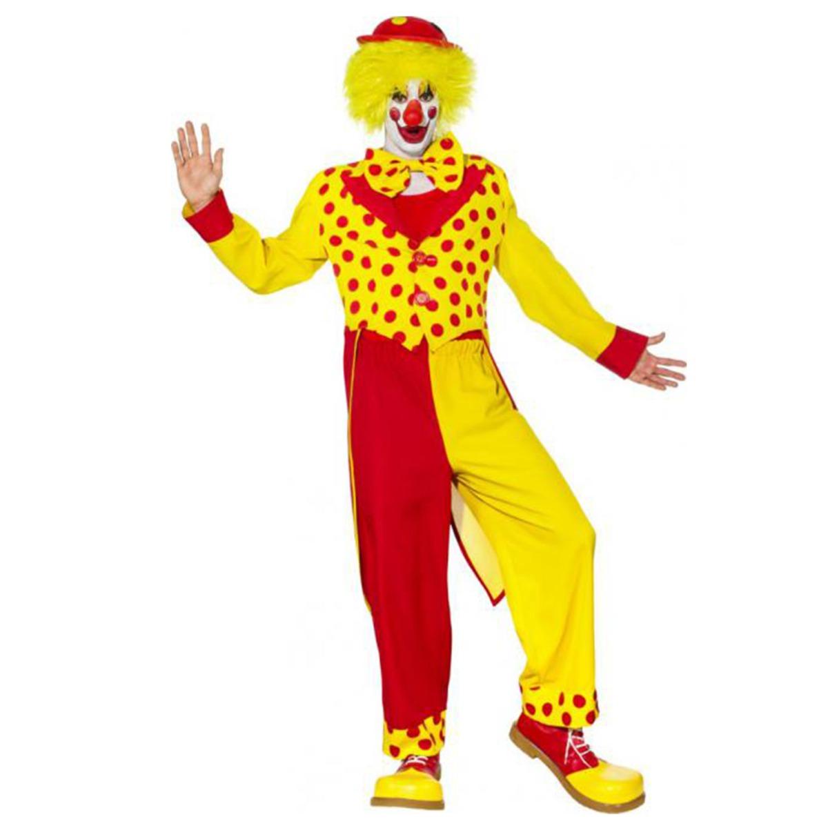 M2 store Costume Clown Giallo Rosso Uomo 4015101778914 8077771880119