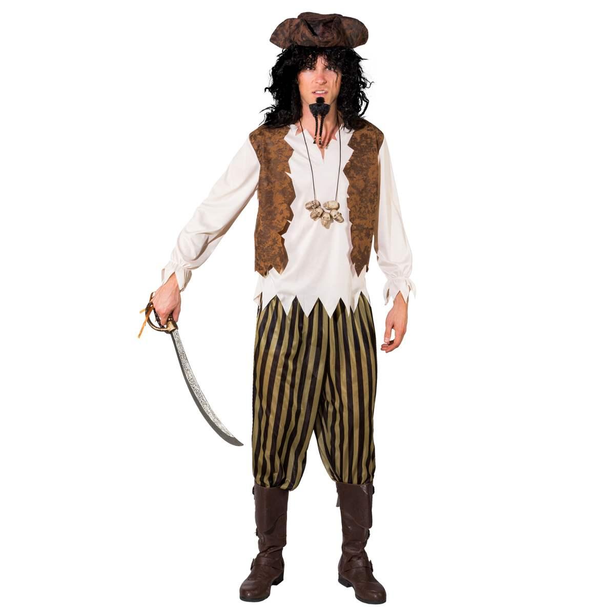 Olrob Costume Pirata Corsaro Uomo 4015101780724 8077772003234